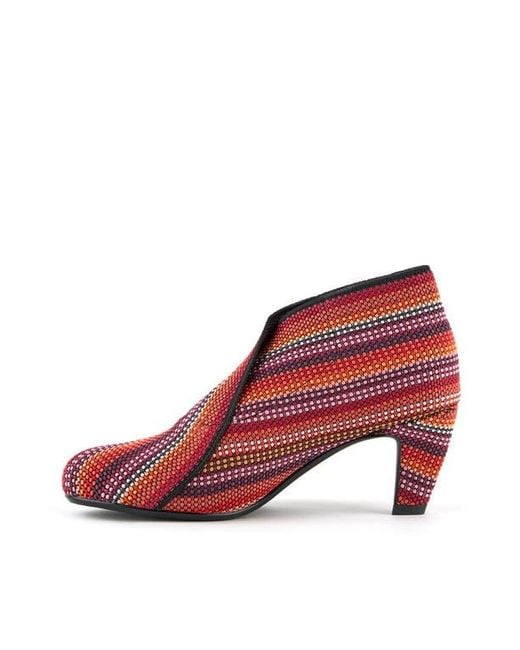 United Nude Red Fold Mid Boot