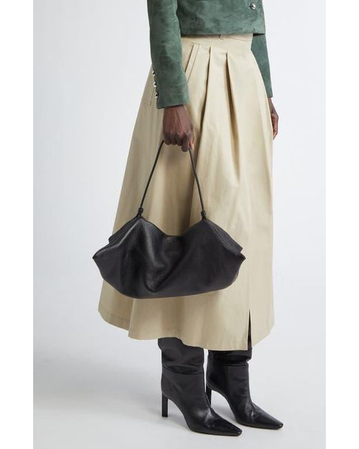 Altuzarra Origami Leather East/West Shoulder Bag in Black | Lyst