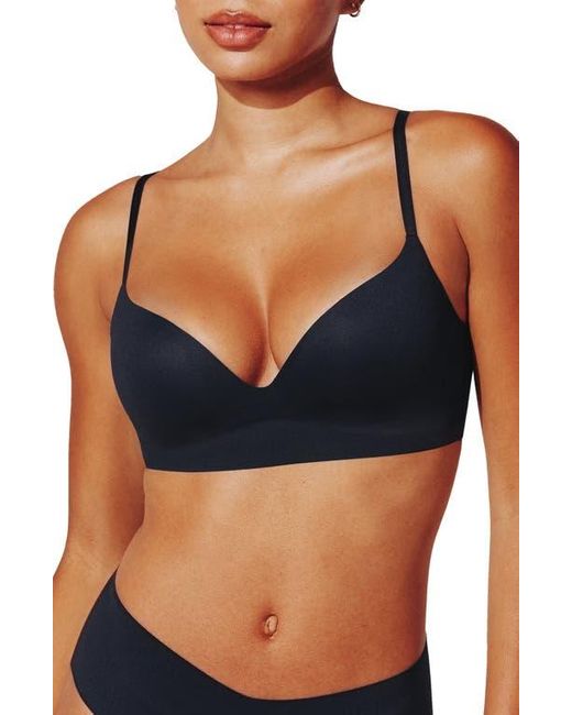 Thirdlove Blue Zero Edge Wireless Push-Up Bra