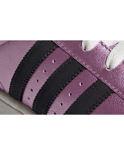 Adidas Purple Superstar Ii Sneaker