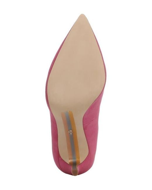Sam Edelman Purple Hazel Pointed Toe Pump