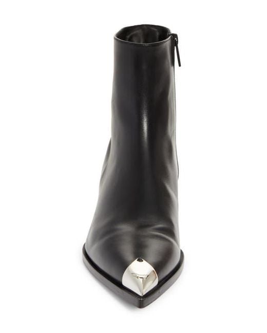 Christian Louboutin Men's Black Mr Clawiss Spike Pointy Cap Toe Boot