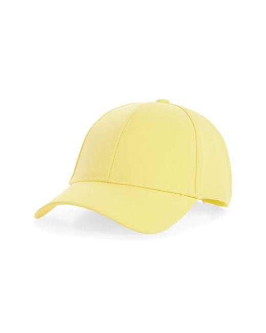 Nordstrom Yellow Adjustable Baseball Cap