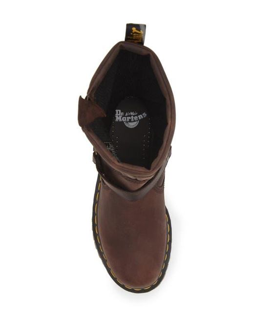 Dr. Martens Brown Anistone Harness Boot