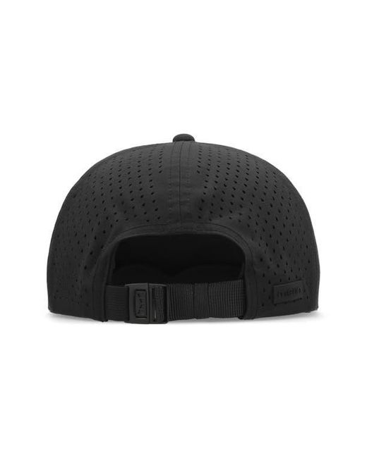 Melin Black Coronado Packable Hydro Snapback Ball Cap for men
