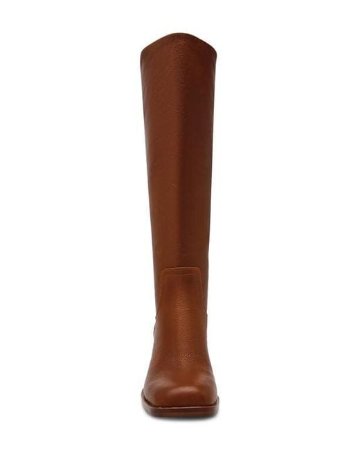 Steve Madden Brown Woodstock Knee High Boot