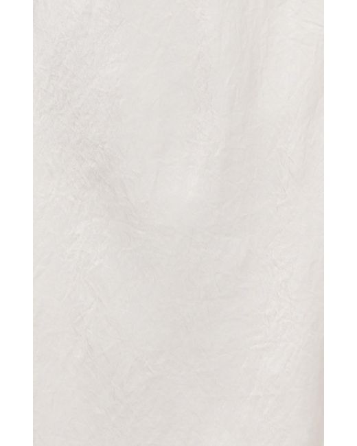 Nordstrom White Luxe Satin Slipdress