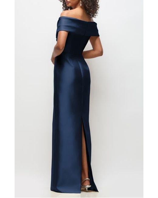 alfred sung blue dress Shop Blue Alfred Sung Online