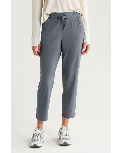 Free Fly Blue Breeze Drift Drawstring Crop Pants