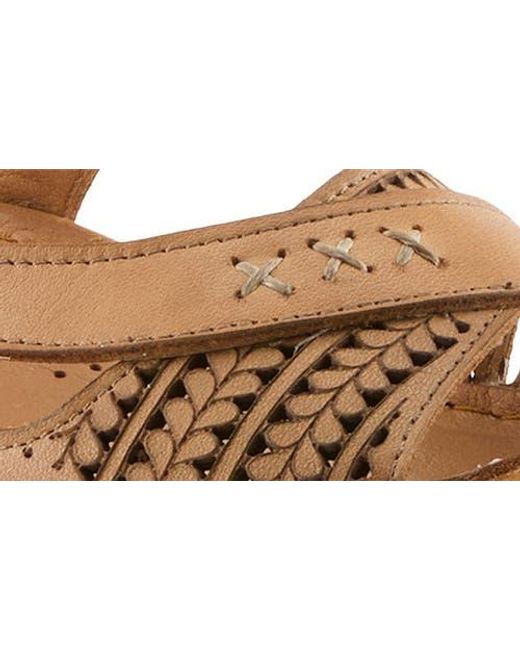 Spring Step Brown Galaire Sandal