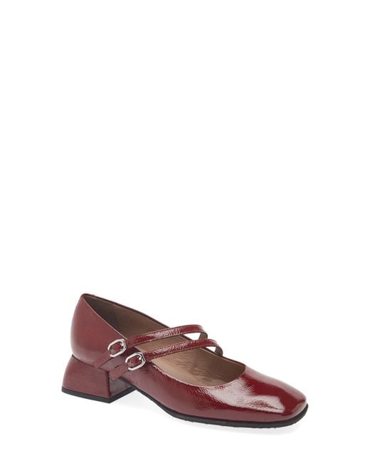 Wonders Red Mary Jane Pump