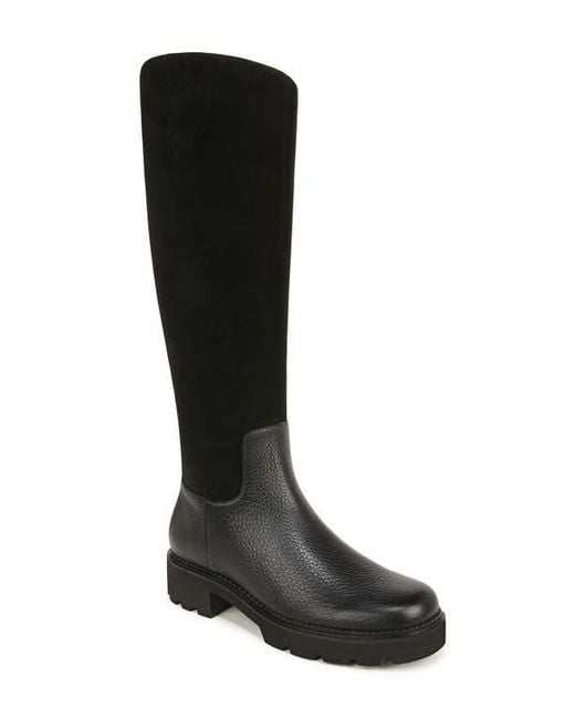 Vionic Black Fallbrook Water Resistant Knee High Boot