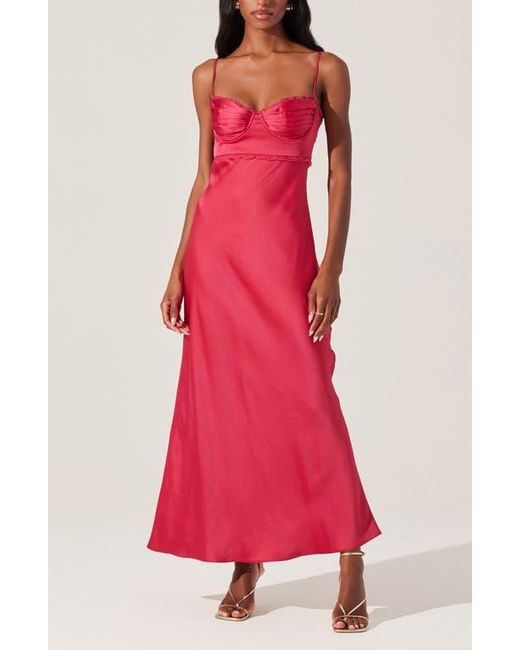 knee length dresses for ladies Sara Floral Lace Trim Dress