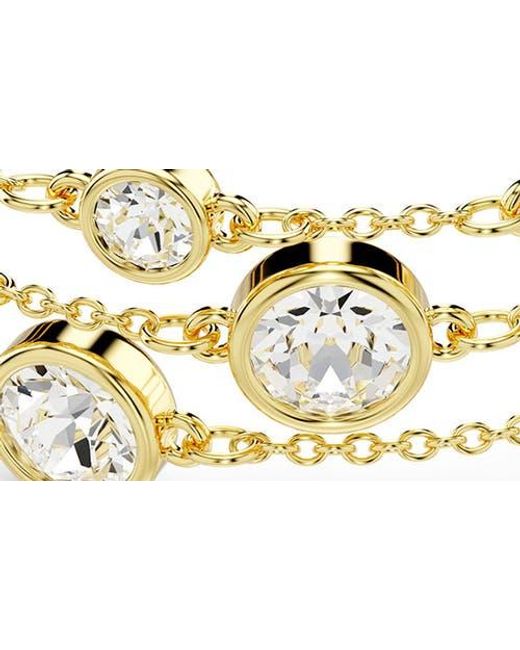 Swarovski Metallic Imber Layered Bracelet