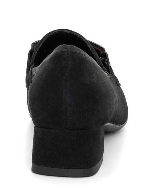 Ara Black Glimmer Loafer Pump