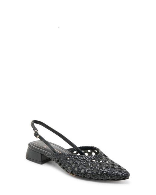 Dolce Vita Gray Birdie Pointed Toe Slingback Flat