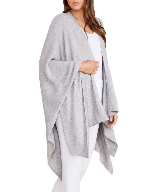 Barefoot Dreams Gray Open Front Wrap