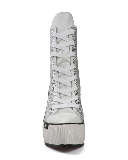 Zigi Adiel Platform Bootie in White Lyst