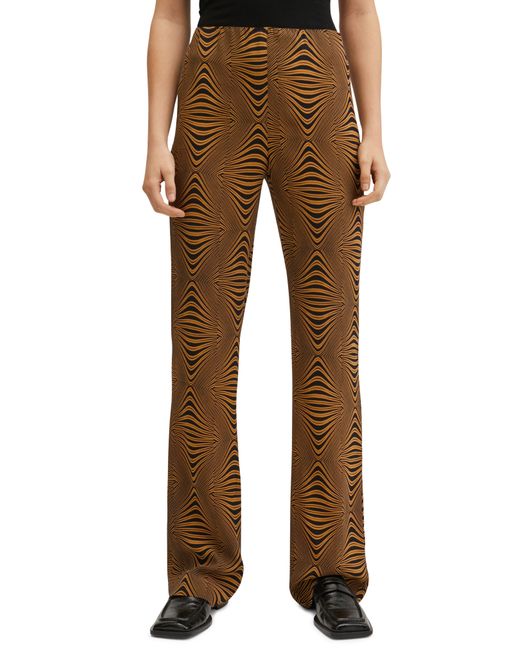 Mango Animal Print Trousers In Brown Lyst mango-animal-print-trousers-in-brown-lyst