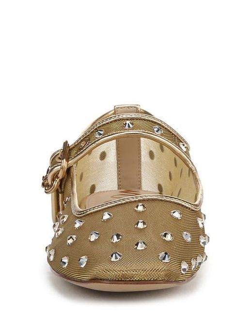 Sam Edelman Brown Michaela Shine Mary Jane Flat Shoes