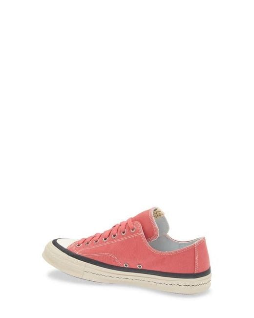 Visvim Pink Skagway Low Top Sneaker for men