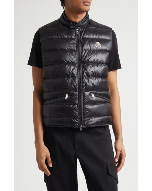 Moncler Black Gui Packable Down Vest for men