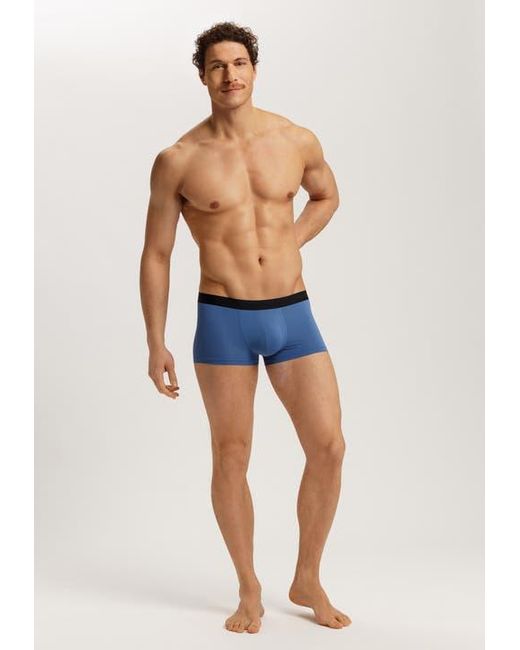 Hanro Blue Micro Touch Boxer Brief for men