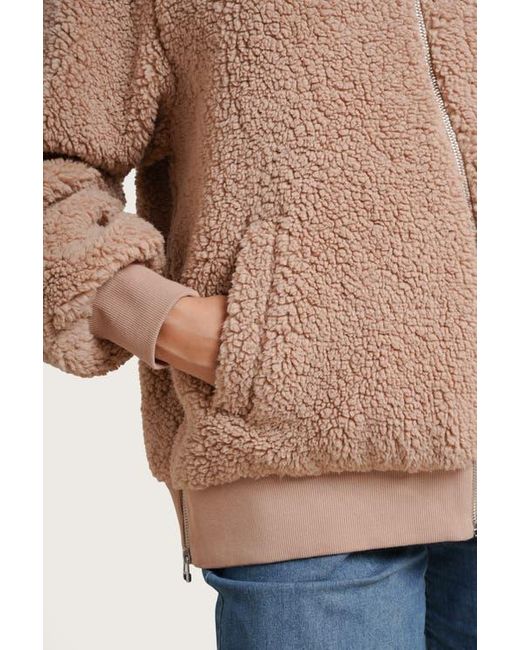 Nom Maternity Blue Cozy Before & After Maternity Jacket