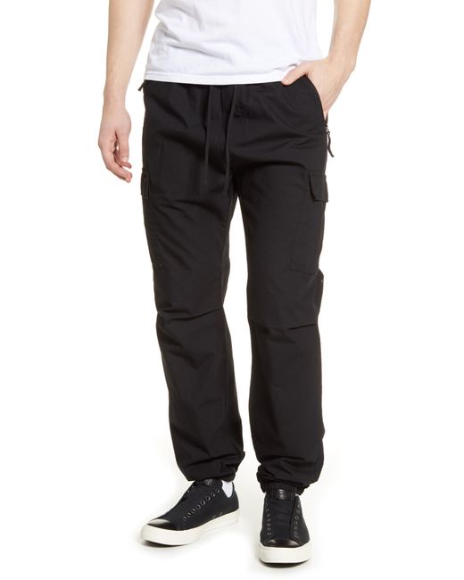 Carhartt Cargo jogger Pants in Black for Men | Lyst