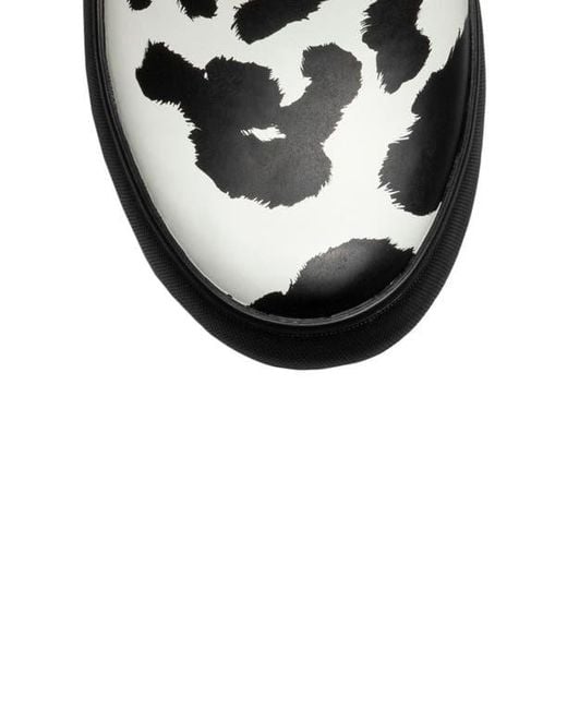 Bogs Black Patch Waterproof Rain Boot