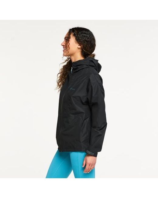 COTOPAXI Black Cielo Rain Jacket