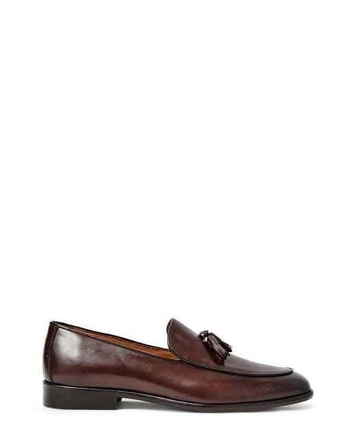 Bruno Magli Brown Hugo Tassel Loafer for men