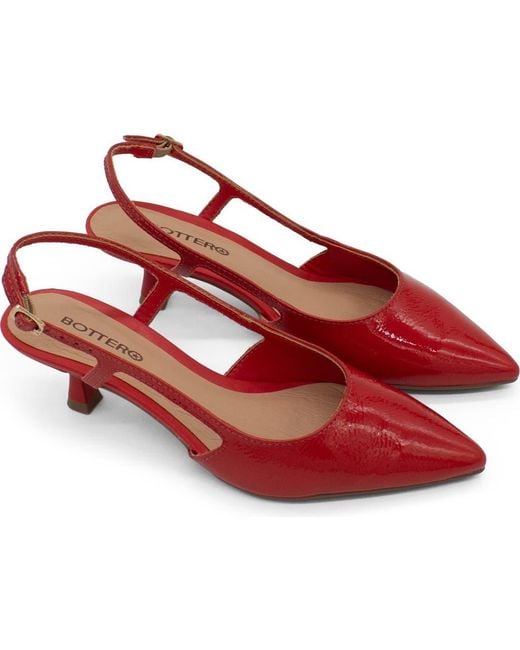 BOTTER Red Botolivia Legacy Pointed Toe Slingback Pump