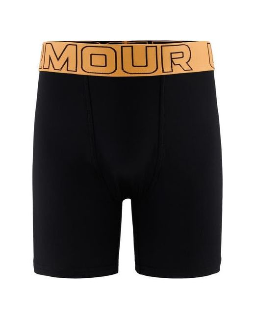 Under Armour Black Assorted 3-Pack Ua Performance Tech Boxer Briefs for men
