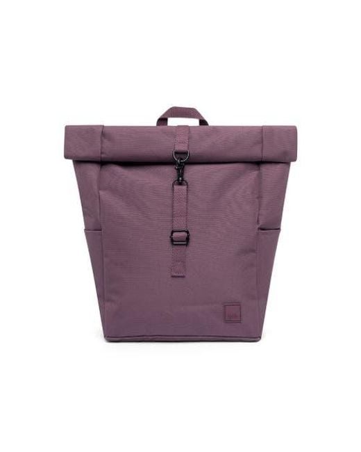 Lefrik Purple Roll Mini Backpack