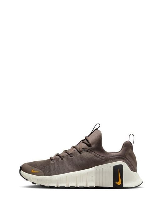 Nike Brown Free Metcon 6 Training Shoe for men