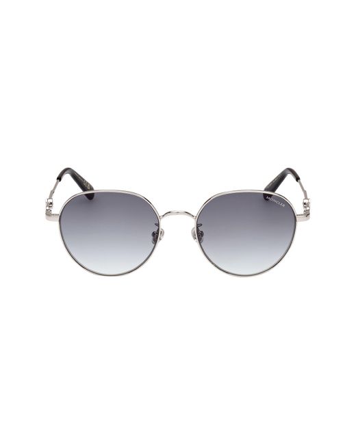 Moncler Multicolor 55mm Gradient Round Sunglasses