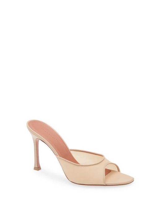 AMINA MUADDI Natural Alexa Slide Sandal