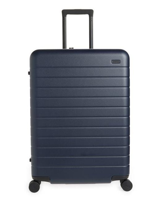 AWAY Blue The Medium Flex Suitcase