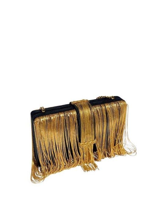Simitri Brown Chunky Clutch
