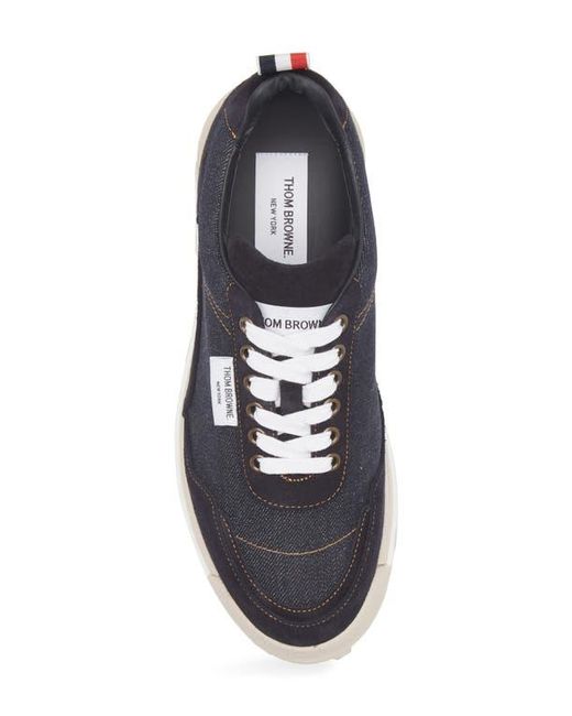 Thom Browne Blue Alumni Tech Runner Sneaker for men