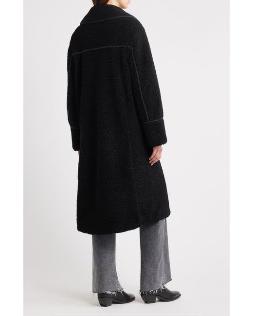 Ugg Black Sema Uggfluff Coat