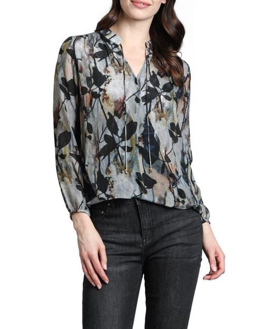 Apny Black Printed Top