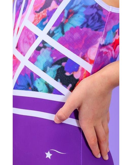 Destira Purple Leotard