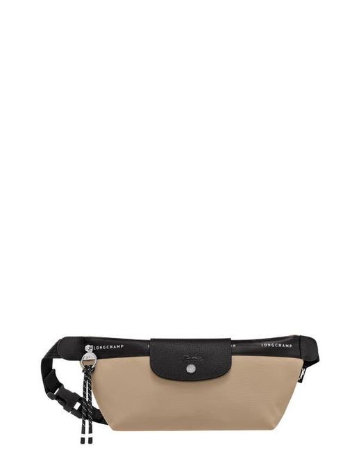 Longchamp Black Le Pliage Energy Recycled Nylon Belt Bag