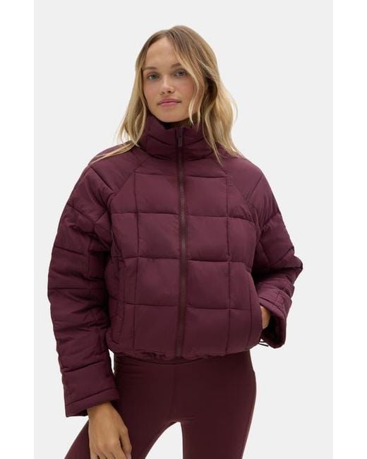 Halfdays Red Nellie Packable Puffer Jacket