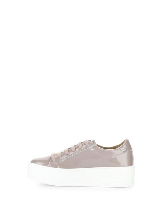 Bos. & Co. White Maya Platform Sneaker