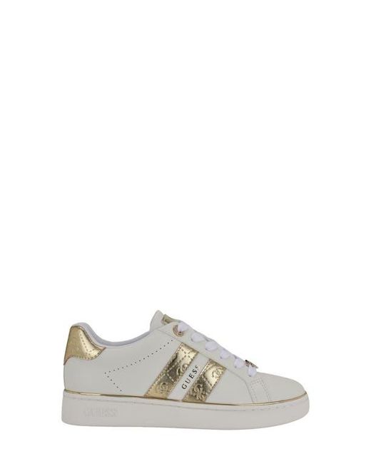 Guess White Barlie Sneaker