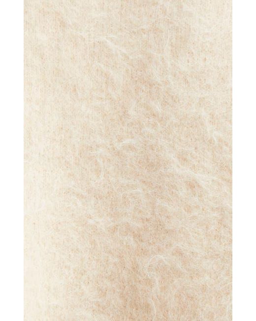 R13 Natural Deep Armhole Alpaca Blend Sweater Vest