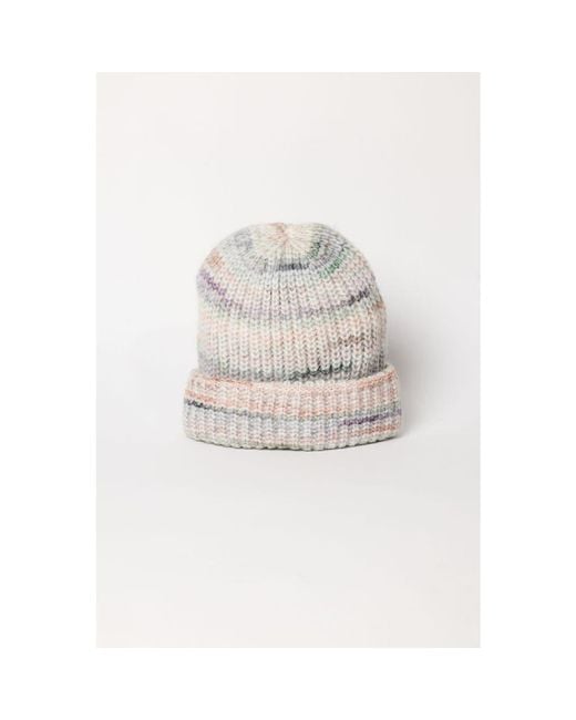 Hat Attack White Prism Beanie